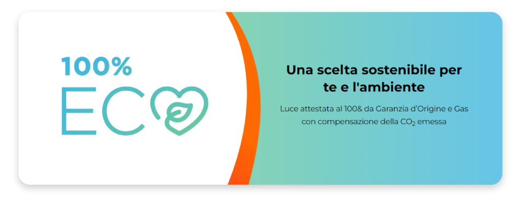 luce e gas eco 100%, una scelta per l'ambiente